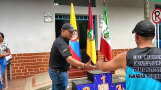 FERIAS Y FIESTAS 2024 DEL MUNICIPIO DE PLANADAS TOLIMA PREMIACIÓN PRUEBA ATLÉTICA MASCULINO FEMENINO [upl. by Fini]