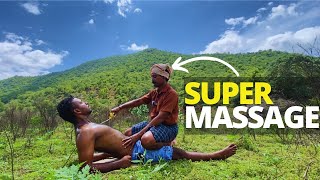 👌Super 🍃Natural Oil 💆‍♂️Massage  Dancing🤭🕺 Massage  Asmr 😴Head 💥👍Popping massage asmr viral [upl. by How566]