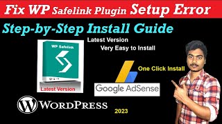 WP SafeLink Latest Version Plugin Installation for Beginners and Pros [upl. by Atnauqahs546]