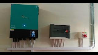 8 KW Tesla HLE inverter 77kw Solar System [upl. by Kcirddehs]