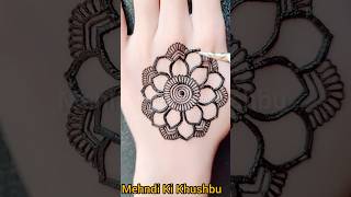 Gol tikki mehndi design for bridals ❤️  tikkimehndi shorts [upl. by Benoite697]