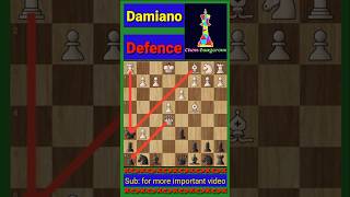 Kings Pawn Opening Kings Knight Damiano Defense Damiano Gambit chess [upl. by Kwon235]