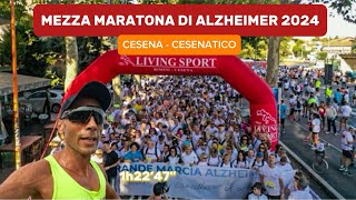 MEZZA MARATONA ALZHEIMER 2024 CESENA CESENATICO [upl. by Yuu133]