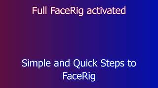 How To Download amp Install FaceRig On PC 2024 [upl. by Tressia750]