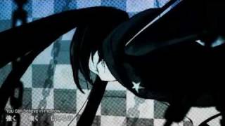 Black Rock Shooter with English Sub  Hatsune Miku  ブラック★ロックシューター  HQ [upl. by Atirabrab418]