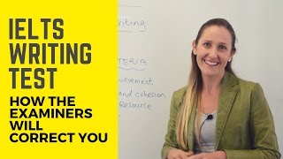 IELTS Writing test How the examiners will correct you – Spotlight on IELTS [upl. by Yablon]