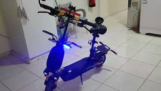 CRONY Electric scooter upgrade turn light [upl. by Suruat399]