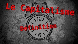 Capitalisme 13 Définition MaP1 [upl. by Wat]