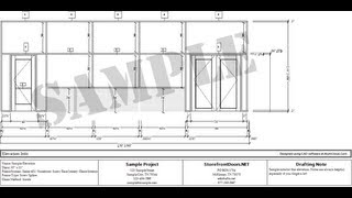 Shop Drawings amp Door Schedules [upl. by Wilder784]