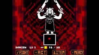 Asriel Dreemurr pelea save file [upl. by Ahsiki]