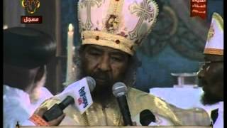 HH Abune Paulos of Ethiopia met HH Pope Shenouda III of Egypt [upl. by Alcina]