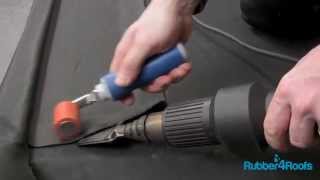 How To Install an EPDM Gutter Lining System To A Roof Edge [upl. by Worrad]