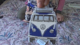 Unboxing and test of BRISA Volkswagen Transporter VW T1 Bus Camper Ocean Air Freshener [upl. by Leirza]