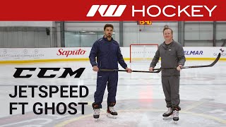 CCM JetSpeed FT Ghost Stick  OnIce Insight [upl. by Sheline919]