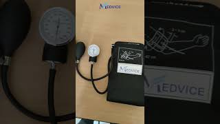 Blood Pressure Cuff  Aneroid Sphygmomanometer  Nurses BP Monitor  Adult BP Machine  SANTAMEDICAL [upl. by Tertias566]