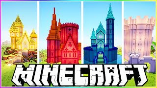 4 Unique Colour Castles [upl. by Haneen]