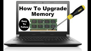 How To Upgrade Memory Ram  Lenovo B5030 B5040 B5070 Series LaptopNotebook [upl. by Lyrej]