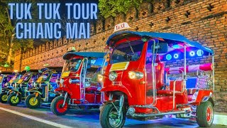 TUK TUK TOUR THRU CHIANG MAI [upl. by Eilatam]