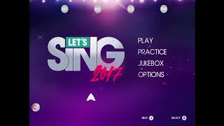 Lets Sing 2017  Song List  Extras Wii [upl. by Dlorah]