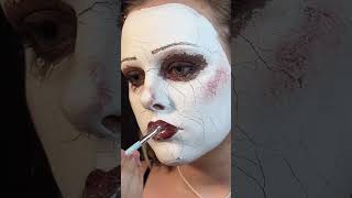 Cracked doll makeup look👀 makeup makeupartist makeuplover [upl. by Gustavus]