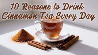 10 Reasons to Drink Cinnamon Tea Every Day [upl. by Hgielyk802]