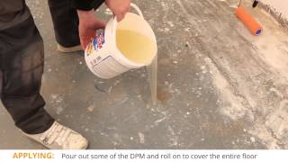 How to lay a Liquid based Damp Proof Membrane [upl. by Neille923]