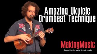 Amazing Ukulele Drumbeat Technique [upl. by Katherine769]