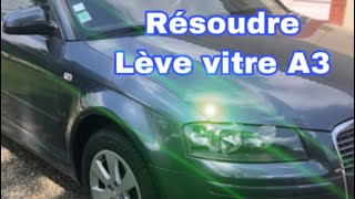 Comment réparer lève vitre AUDI [upl. by Ahsinik720]