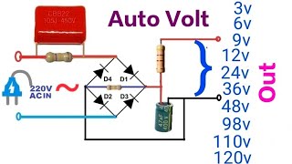 Convert 220v ac to 3v6v12v24v48v60v98v110v120v DC Led drivermulti output converter [upl. by Ahsiner]