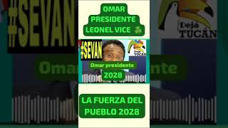 OMAR PRESIDENTE 2028 prm pld fupu omarfernandez hipolitomejia luisabinader danilomedina [upl. by Ecnav]