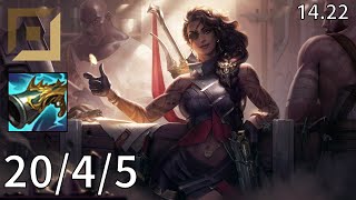 Samira ADC vs Caitlyn  EUW diamond  Patch 1422 [upl. by Maxy392]