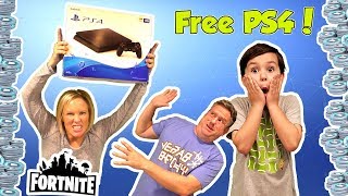 Fortnite Kid Angry Mom Gives Away His PS4 [upl. by Hardi]