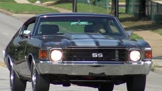 1972 Chevelle 454 SS Muscle Up Close amp Personal in Dallas Texas [upl. by Afrika]