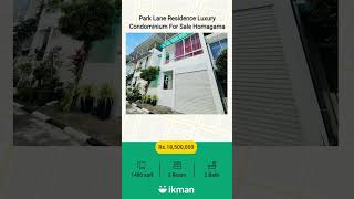 Apartments for sale in Homagama  ikman Apartments  Luxury Apartment in Sri Lanka  Brand New House [upl. by Luanne523]