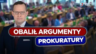 MOCNE Romanowski obala argumenty prokuratury [upl. by Ahselyt]