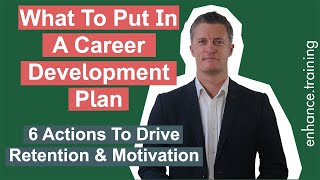 What to Put Into a Career Development Plan [upl. by Rettke822]