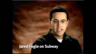 2003 Subway Commercial Jared Fogle and Wife at Home  Aired January 27 2003 [upl. by Akeemahs]