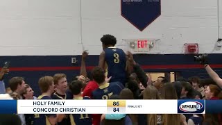 Boys DIV basketball semifinals highlights [upl. by Wallack58]