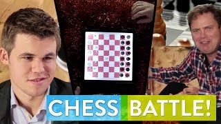 Rainn battles Magnus Carlsen in CHESS  Metaphysical Milkshake BONUS [upl. by Lasiaf108]