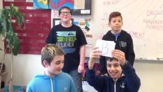 Grade 7 Students Recite Alphabet Aerobics by Blackalicious  Alliteration [upl. by Viviana538]