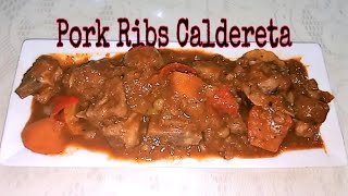 Pork Ribs Caldereta by Casa Kusinero [upl. by Phillie725]