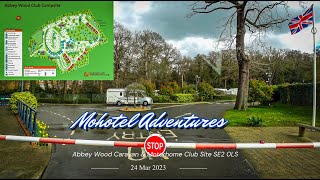 Abbey Wood Caravan amp Motorhome Club Site London SE2 0LS [upl. by Lebazi]