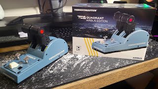 QUADRANTE de POTÊNCIA THRUSTMASTER TCA AIRBUS EDITION 🕹️ [upl. by Eihctir]