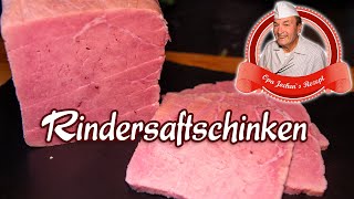 Rindersaftschinken selber machen  Opa Jochens Rezept [upl. by Idet]