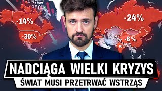 Globalny KRACH  Wielkie OBAWY przed RECESJĄ w USA [upl. by Nilved]