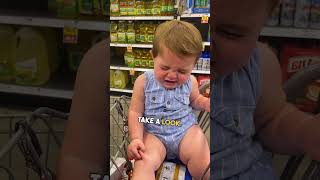 Baby Fake Cries After Dad Tells Her “No” 😂 ❤️ [upl. by Feliks]