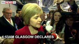 Scotland Decides Referendum Night Highlights [upl. by Iclehc]