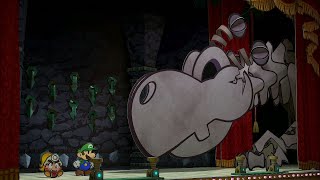 Paper Mario The ThousandYear Door  Battle vs Bonetail [upl. by Herr]