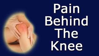 Pain Behind The Knee [upl. by Jolanta937]