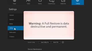 WD My Cloud Restoring the Systems Factory Settings  Full Restore [upl. by Vevine]